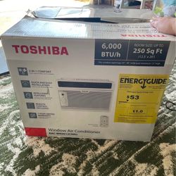 Toshiba Window AC Unit 6000 BTU