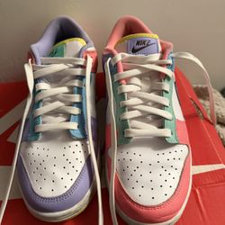 These are Nike Dunk Low - Easter / Pastel