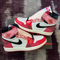 jordan 1 spiderman across the spider-verse