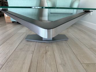 Modern Glass Top Coffee Table