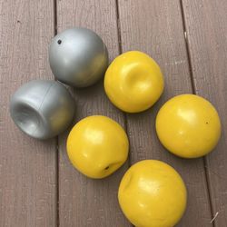 Weighted Balls/ Exercise Balls 1 And 3#