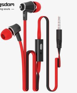 New Headphones Earbuds with Microphone. New. Work Great