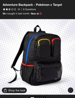 Adventure Backpack - Pokémon x Target
