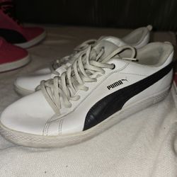 White Puma Sneakers
