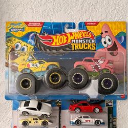 Hot Wheels Monster Trucks Sponge Bob & Patrick