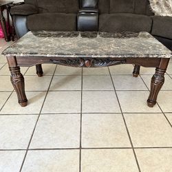 Coffee Table With Two Side Tables