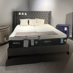 Grey King Bed