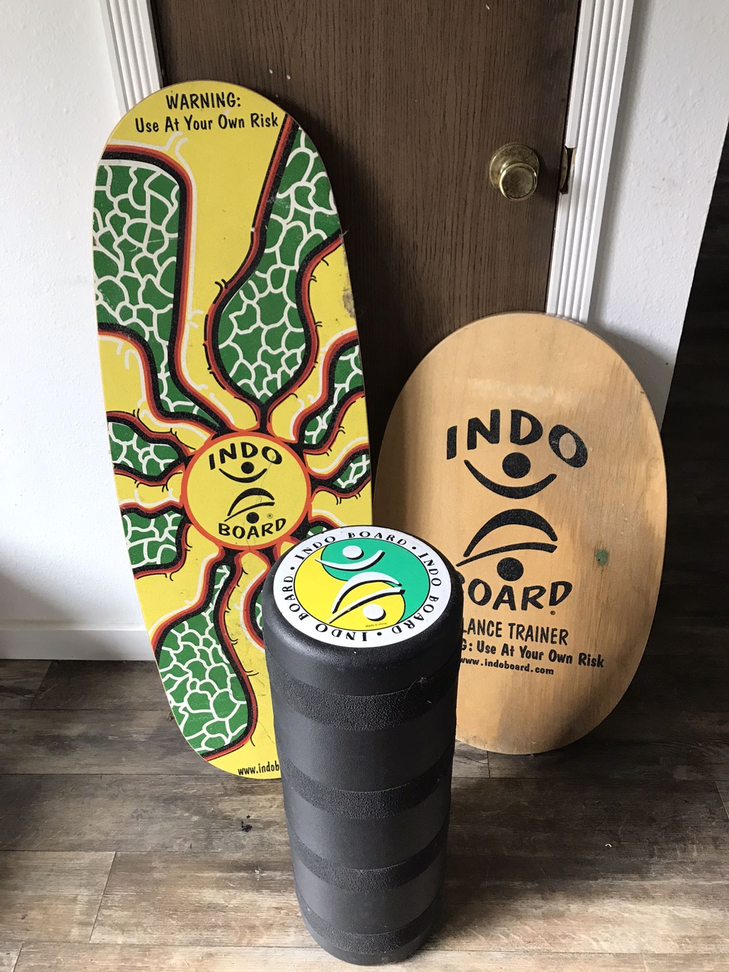 Indo Board With large Roller And Two Decks
