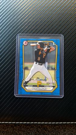 Wyatt Sanford Bowman 2026 Blue Border 024/150 BP-66