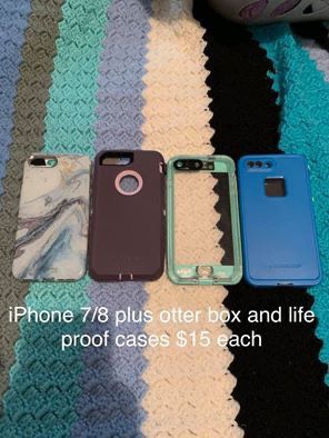 iPhone XS Max and iPhone 7/8 plus cases