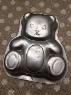 Mini teddy bear pan