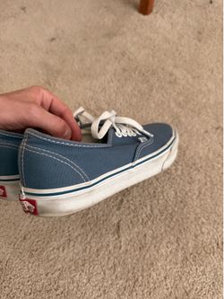 Authentic vans blue sz women’s 7.5