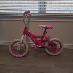 Bicicleta Huffy para nina color pink y blanco