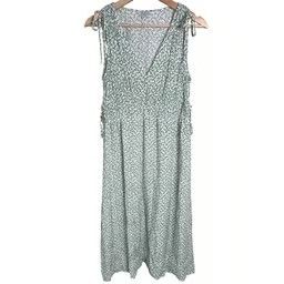 Rails Small Constantine Dress Green Garden Midi Small