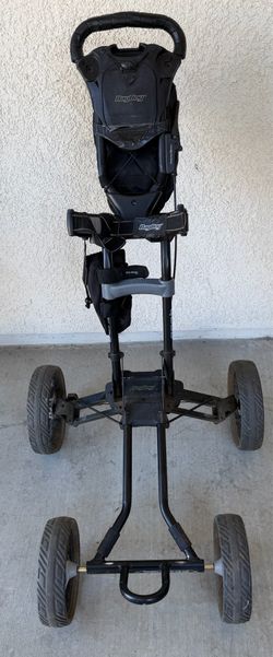 Golf Bag Push Cart Quad 4 Wheel Bag boy