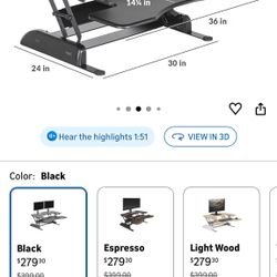 Adjustable Desk Converter