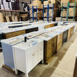 ‼️BATHROOM VANITIES UP TO 60 % OFF Retail Price🤙😉 📍2434 N Forsyth Rd, Suite A, Orlando, Fl, 32807📍 