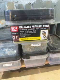 Grip Rite Collated Framing Nails 1000 Pack