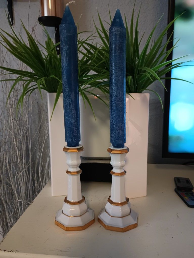 Pair Of Candlesticks By Andrea By Sadek 
