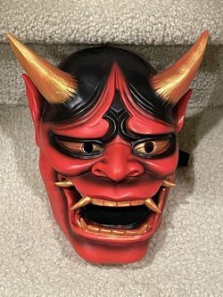 Halloween Red Devil mask
