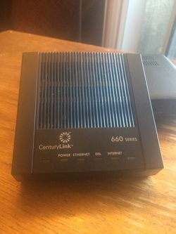 CenturyLink 660 DSL modem