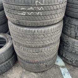 255-45-19 Used Tires 255/45/19 Llantas Usadas