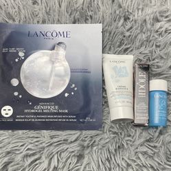 Lancome skincare and makeup bundle
