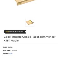 ingento    paper cutter  16"