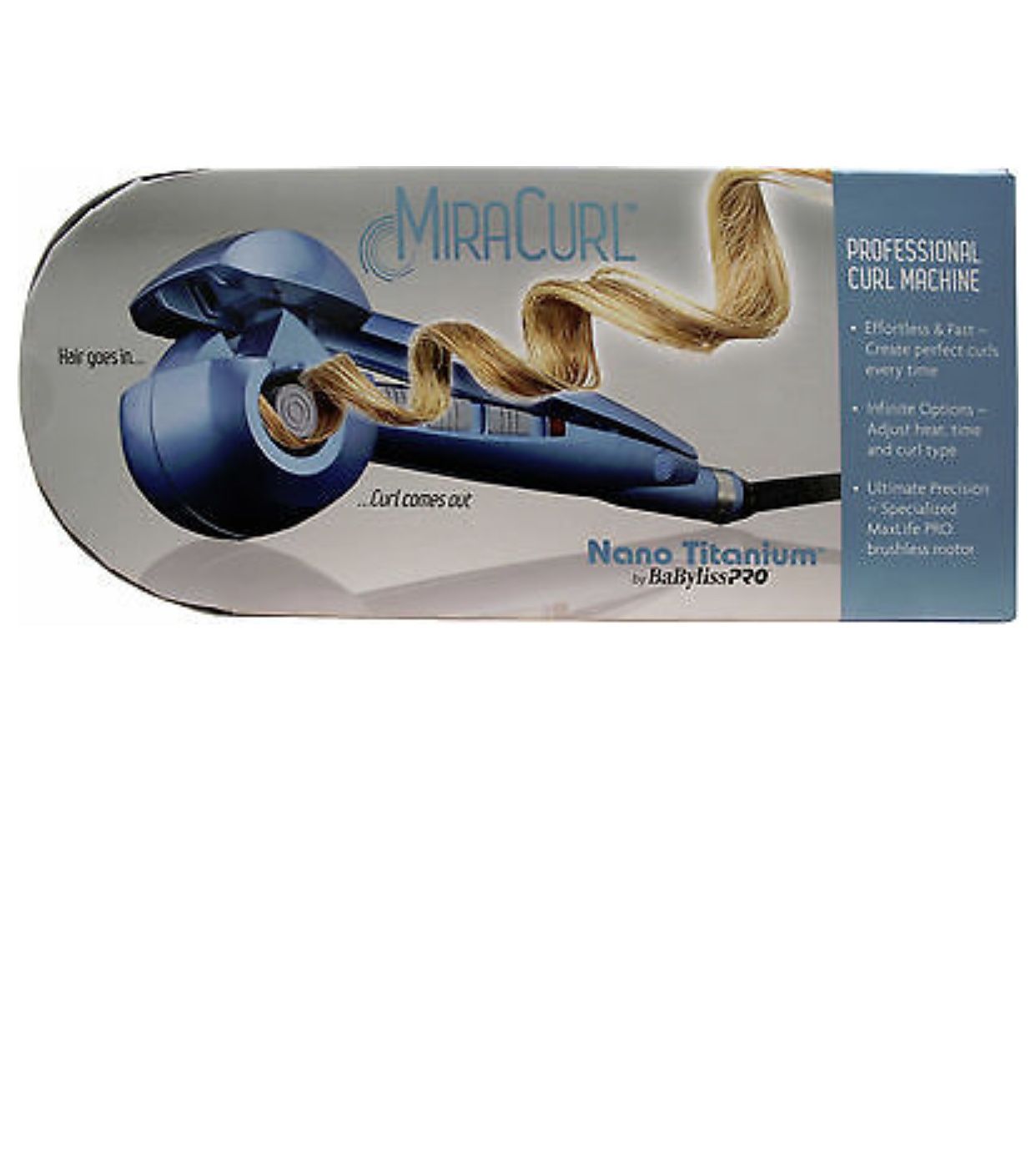 BABYLISS PRO Nano Titanium MiraCurl Professional Curl Machine –