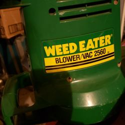 Weed Eater Blower/Vac 2560