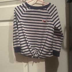 Girls Terry cloth long sleeve size 3T