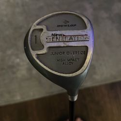 Dunlop New Generation Junior Oversized 1-Wood (Driver) – High Impact Alloy