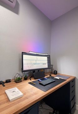Desk with Alex drawers