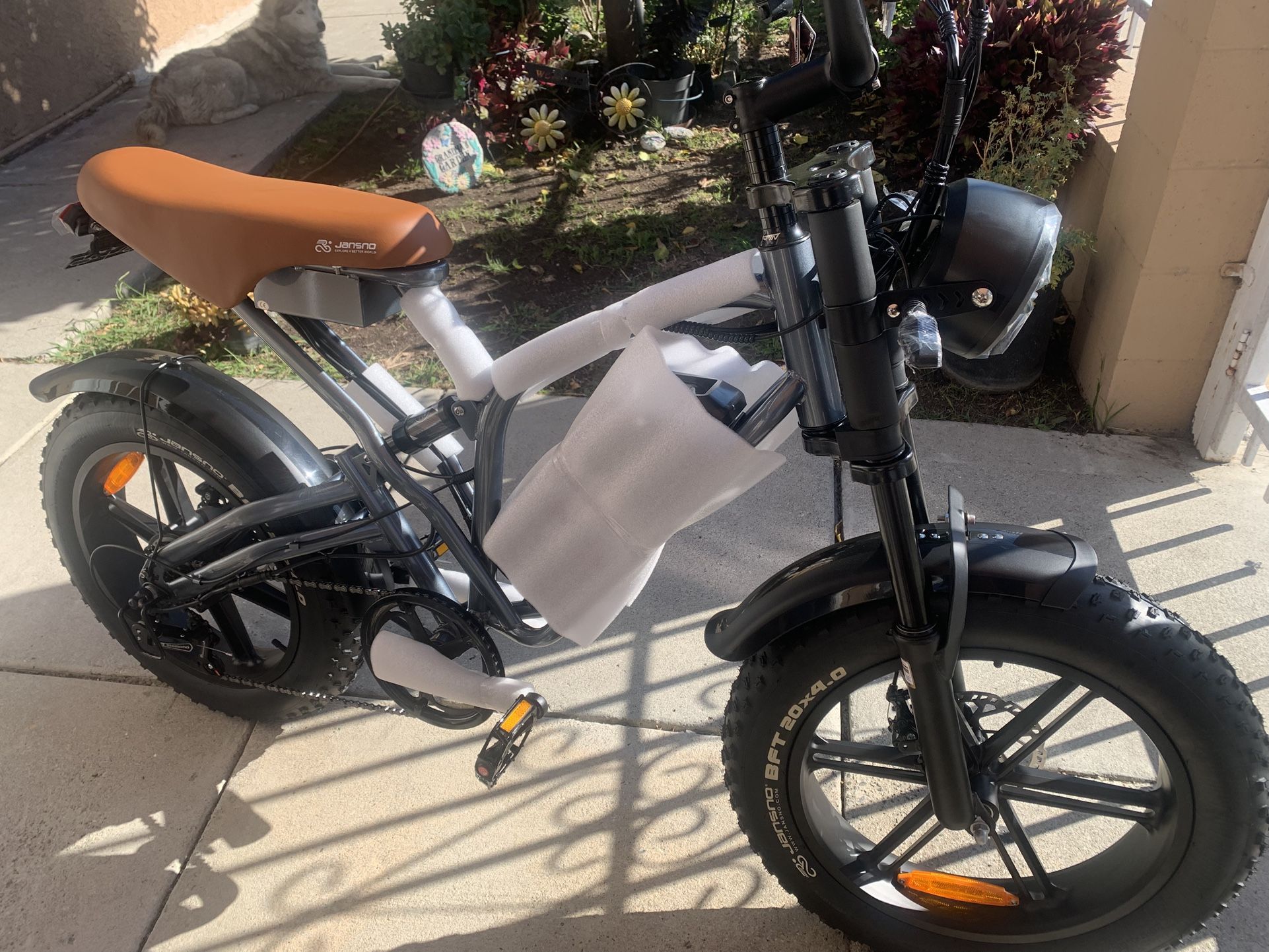 NEW JANSNO ELECTRIC BIKE