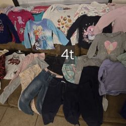 4t Girl Toddler Clothes 