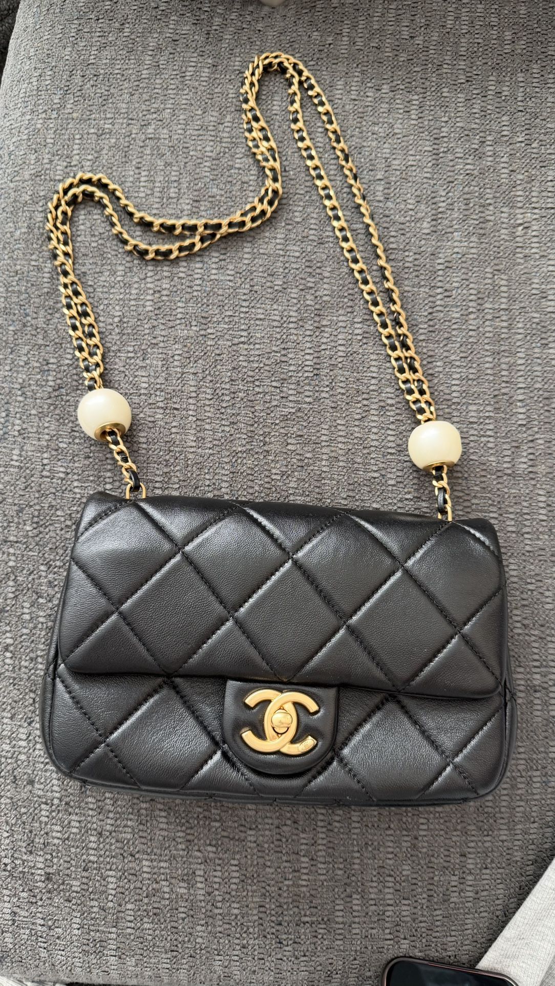 Chanel bag 1:1 with dust bag