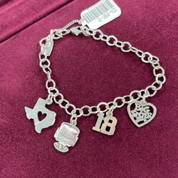 James Avery Charms Bracelet 18.4 Grams