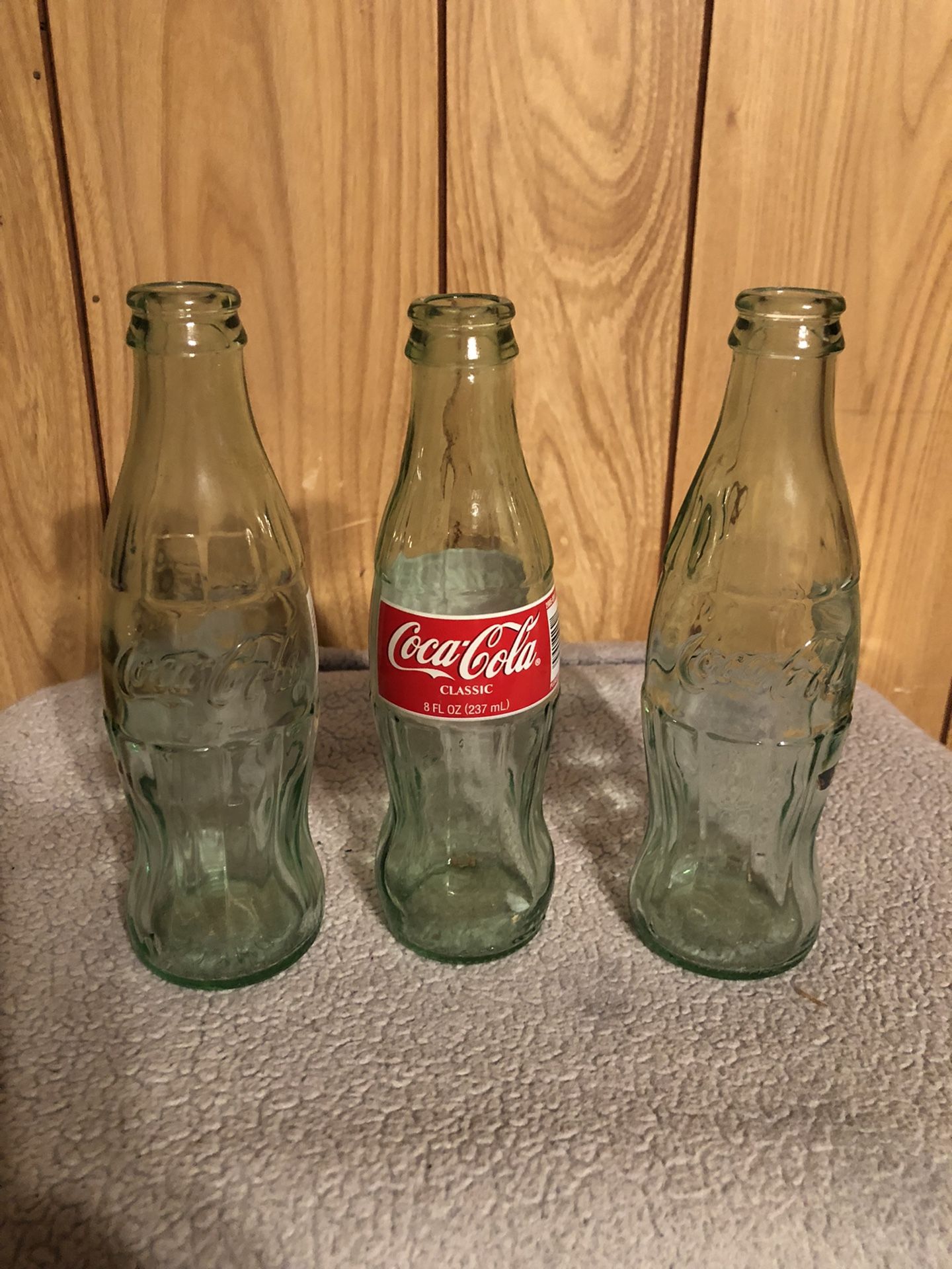 Estate Sale Vintage Coca Cola Bottles (3)