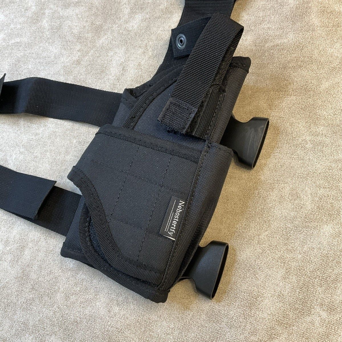 Nehostertfy Drop Leg Holster, Right Handed Tactical Thigh Pistol Gun Holster Leg Harnes
