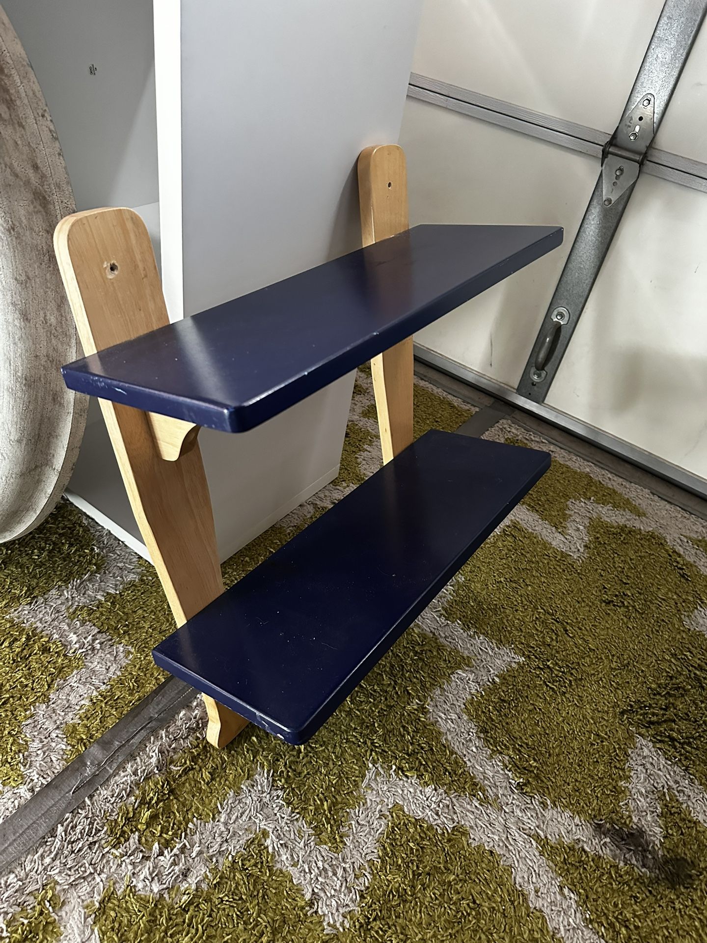 FREE Double Wall Shelf Painted Wood.