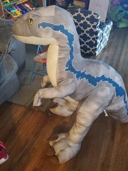 Jurassic Blue Raptor Plush