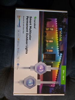 Nanoleaf Smart Multicolor Permanent Outdoor Lights 100ft
