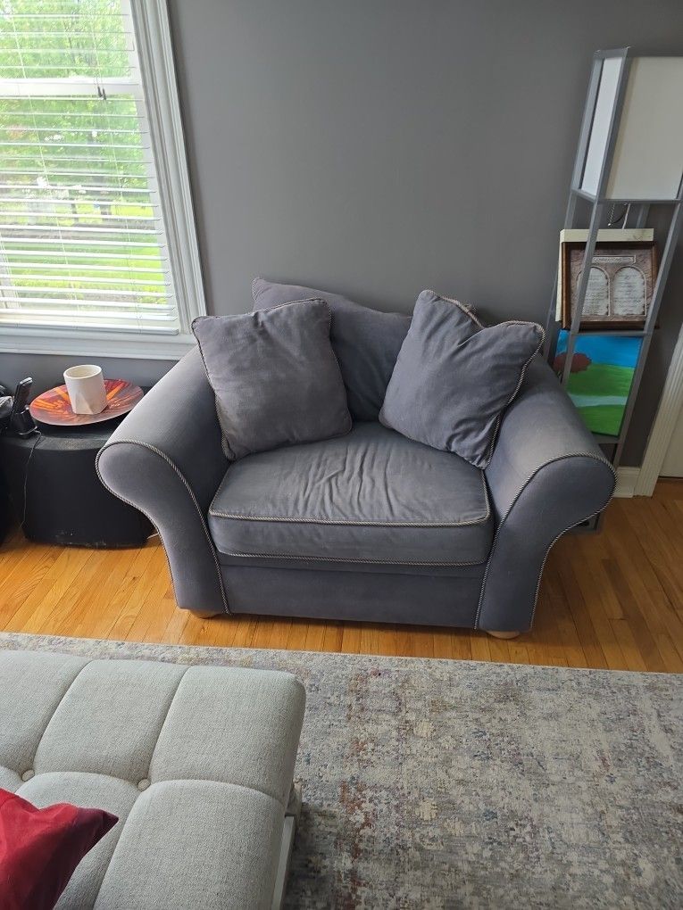 Oversized Sofa & Sofa Chair