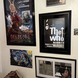 Autograped Horror, Science Fiction, Rock And Roll. Make An Offer On Any One. Mint Condition.