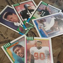 5 Cards ,  1990 Topps , For The Exception Of Alonzo highsmith