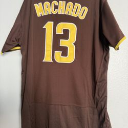Manny Machado San Diego Padres Brown-Jersey