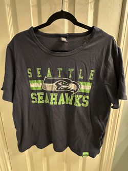 Seattle Seahawks cropped fit official nfl tshirt