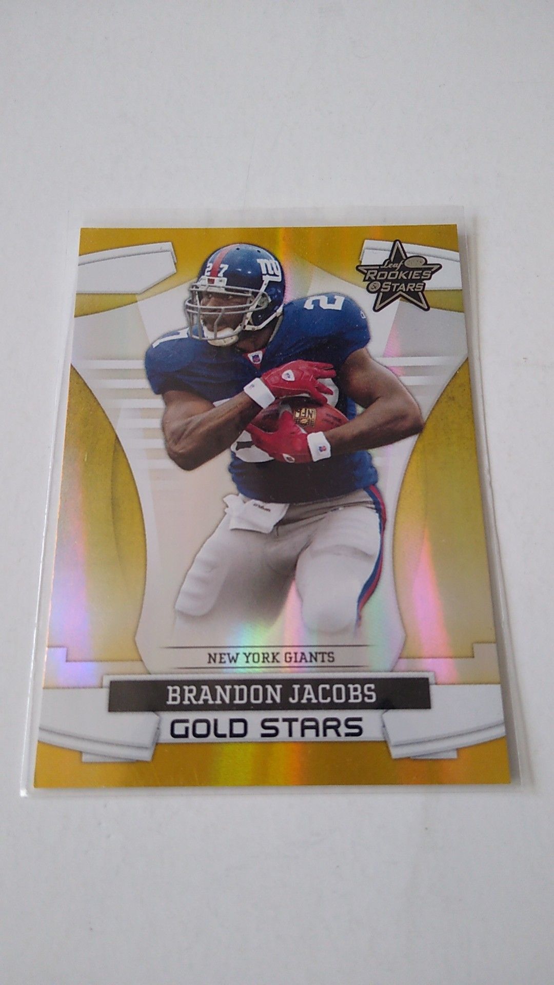 2008 Rookies & Stars #GS-4 Brandon Jacobs New York Giants #'d/100