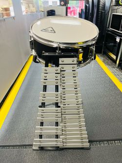 🥁 Snare Drum & Glockenspiel Bell Kit Bundle w/ 2 Stands, Drumsticks & Mallets