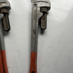 Ridgid 18” Pipe Wrench Used